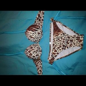 Cheetah Print Bathing Suit